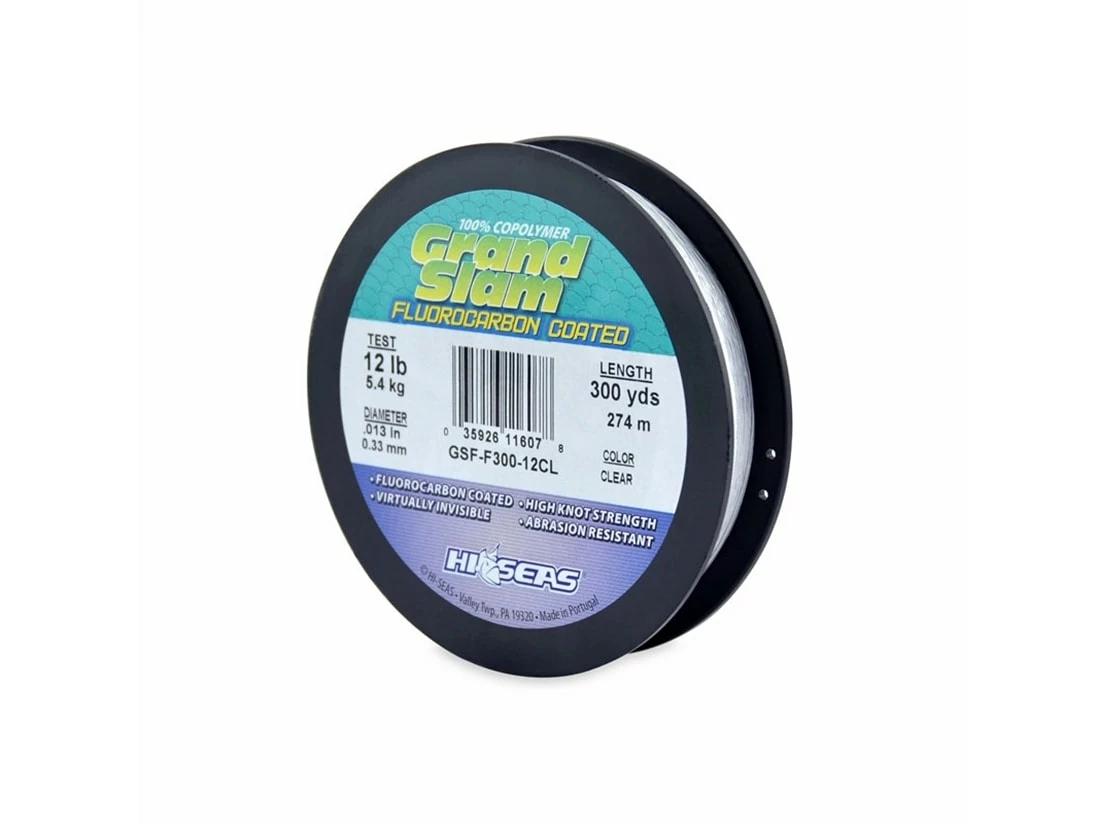 HI-SEAS Grand Slam Fluorocarbon Coated Line 3 HI-SEAS Grand Slam Fluorocarbon Coated Line
