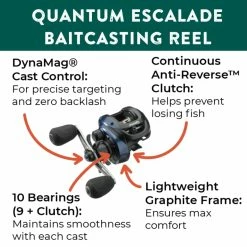 Quantum Escalade Baitcasting Reel -Karl’s Baits Shop baitcaster2 01
