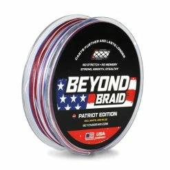 Beyond Braid Braided Line -Karl’s Baits Shop beyondbraid patriot detail 30 03 byb 10000l 4