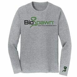 BioSpawn Long Sleeve Shirt 8 BioSpawn Long Sleeve Shirt -Karl’s Baits Shop bsp longsleeve grey webv1
