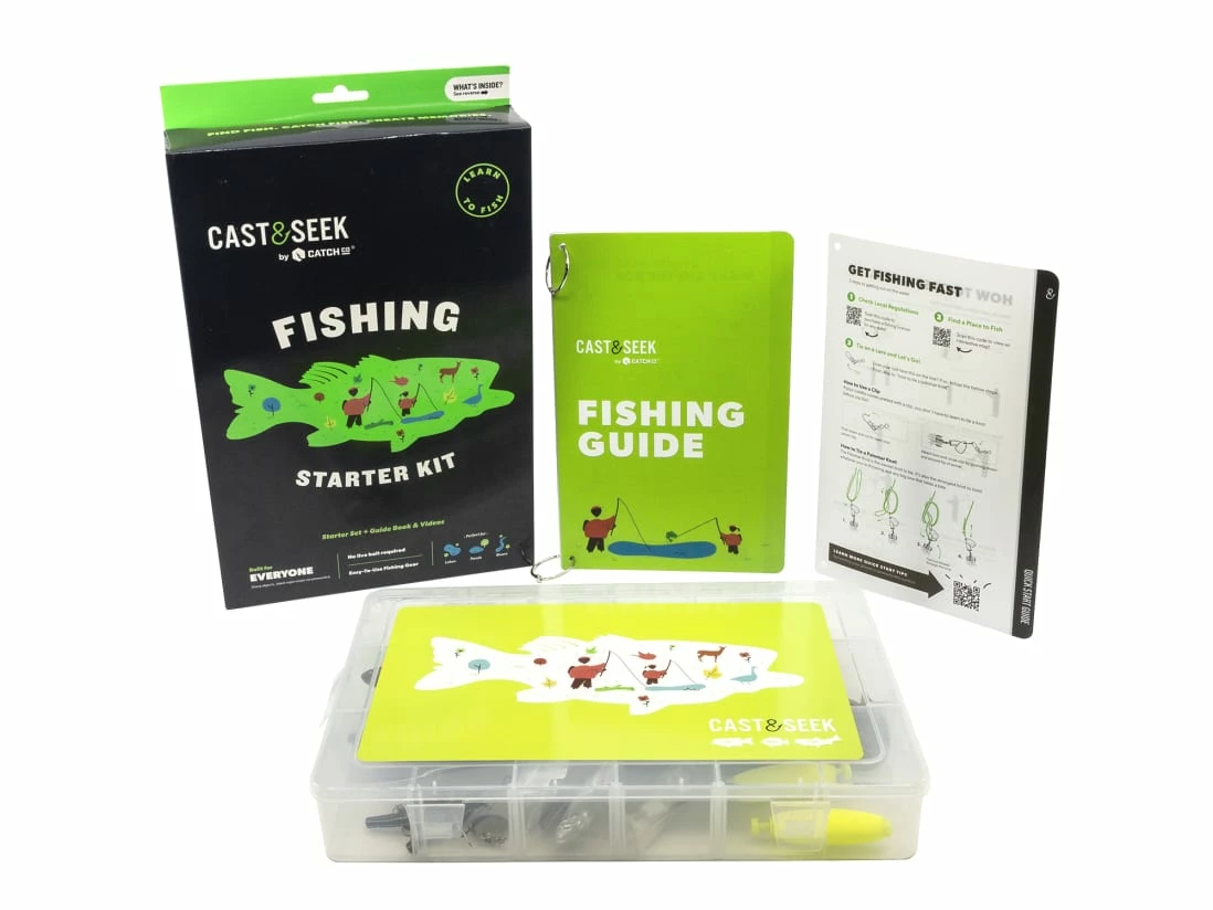 Cast & Seek Starter Kit With Spincast Combo 3 Cast & Seek Starter Kit With Spincast Combo
