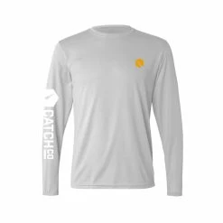 Catch Co. Performance Long Sleeve Shirt 9 Catch Co. Performance Long Sleeve Shirt -Karl’s Baits Shop catchco performance longsleeve shirt silver 51 10 cco 10000s 4