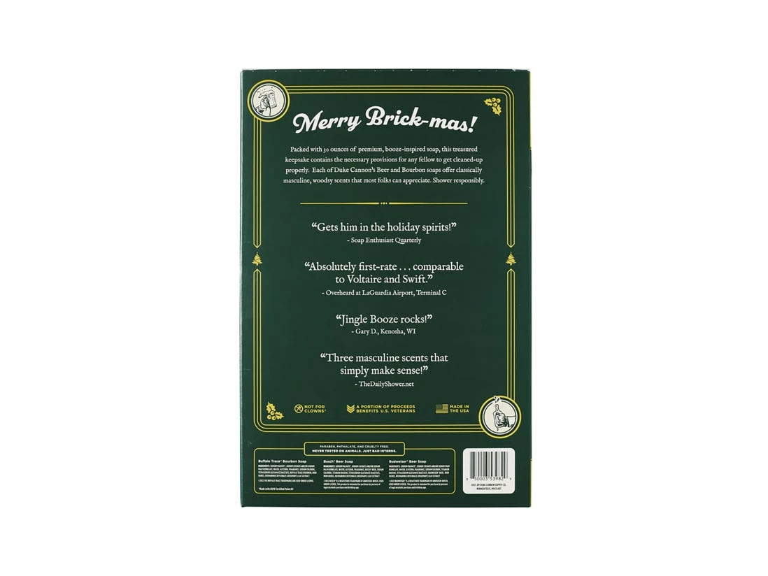 Duke Cannon Jingle Booze Soap Gift Set 6 Duke Cannon Jingle Booze Soap Gift Set - Image 4