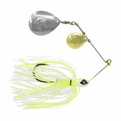 Googan Squad Bumper -Karl’s Baits Shop googansquad chartreusewhite bumper 10 15 ggs 10001b