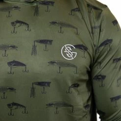 Googan Squad Long-Sleeve -Karl’s Baits Shop googansquad l s cypress detail2 51 10 hoo 10006c