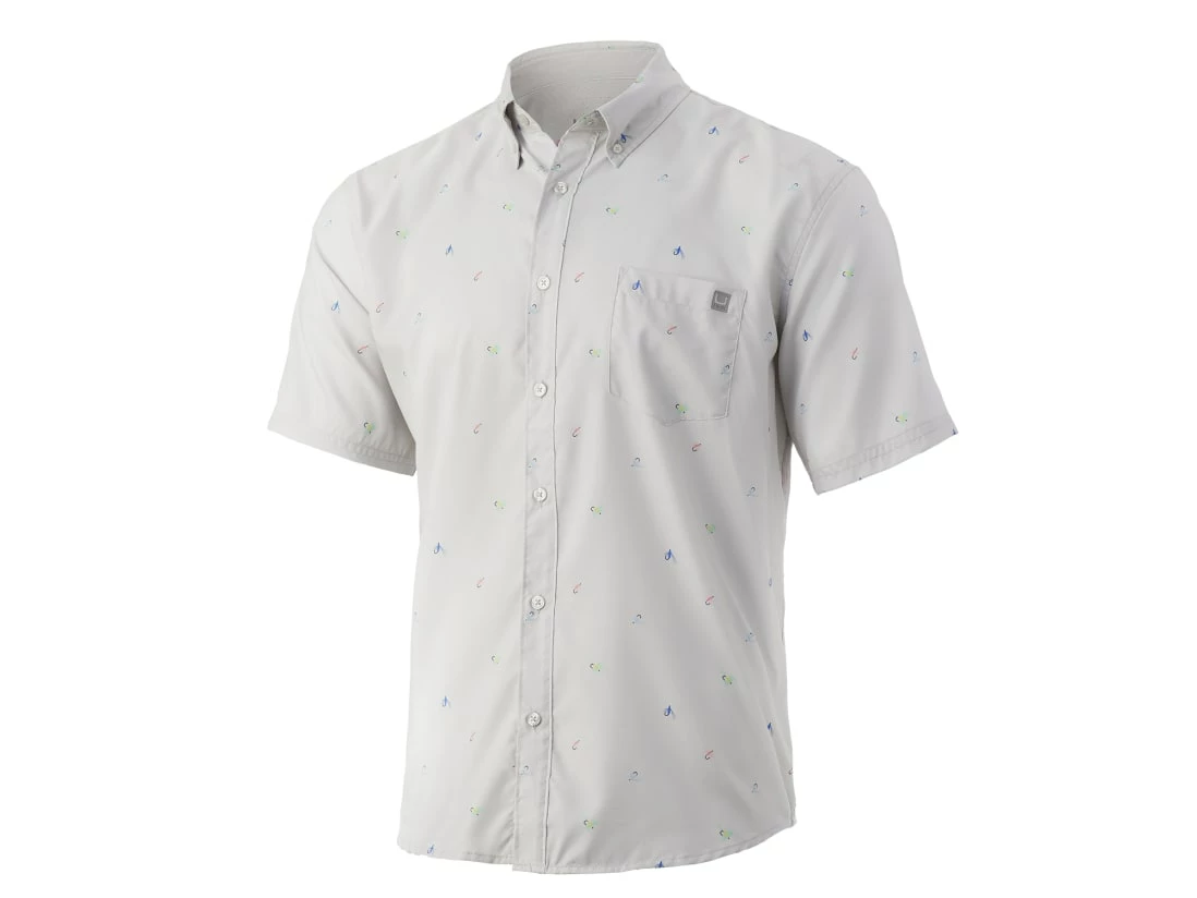 HUK Fly Hooks Teaser Short Sleeve Shirt 3 HUK Fly Hooks Teaser Short Sleeve Shirt