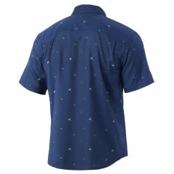 HUK Fly Hooks Teaser Short Sleeve Shirt 10 HUK Fly Hooks Teaser Short Sleeve Shirt -Karl’s Baits Shop huk sargassosea flyhookteaser back 51 01 huk 10003s