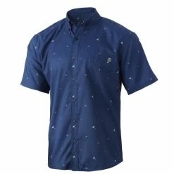 HUK Fly Hooks Teaser Short Sleeve Shirt 9 HUK Fly Hooks Teaser Short Sleeve Shirt -Karl’s Baits Shop huk sargassosea flyhookteaser front 51 01 huk 10003s 5