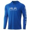 HUK Vented Pursuit Hoodie -Karl’s Baits Shop huk ventedpursuithoodie hukblue front 51 99 huk 10004