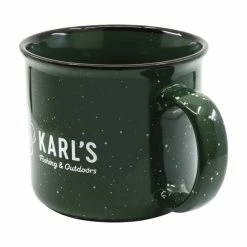 Karl's Fishing & Outdoors Karl's Campfire Mug -Karl’s Baits Shop karls campfiremug angle 75 06 krl 10008a