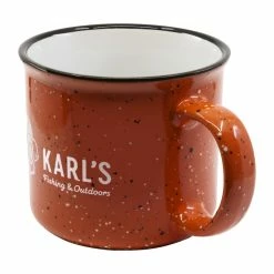 Karl's Fishing & Outdoors Karl's Campfire Mug -Karl’s Baits Shop karls campfiremug angle 75 06 krl 10008b