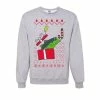 Karl's Fishing & Outdoors Ugly Fishmas Present Sweatshirt 1 Karl's Fishing & Outdoors Ugly Fishmas Present Sweatshirt -Karl’s Baits Shop karls fishmas shirt grey 1 1