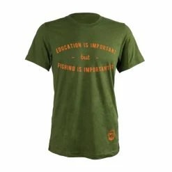 Karl's Fishing & Outdoors Education T-shirt -Karl’s Baits Shop karls olive educationtshirt front 50 01 krl 10002