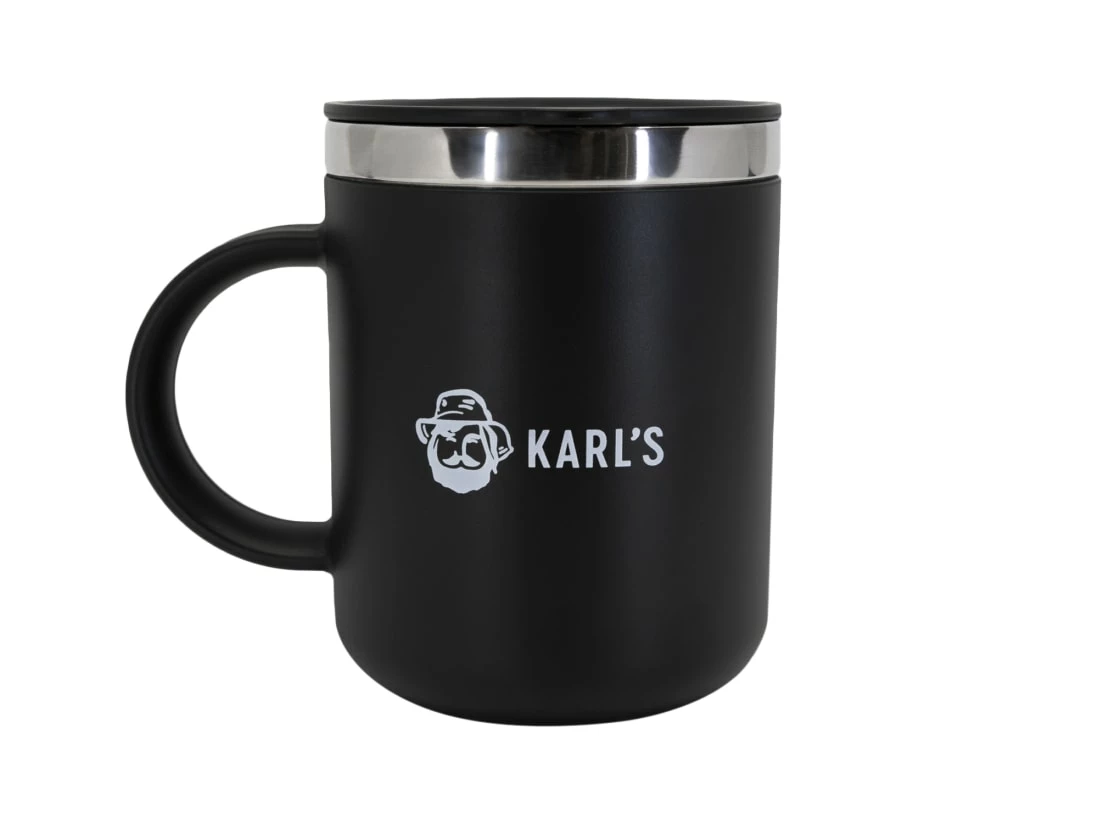 Karl's Fishing & Outdoors + Hydro Flask Karl's + Hydro Flask Coffee Mug 3 Karl's Fishing & Outdoors + Hydro Flask Karl's + Hydro Flask Coffee Mug