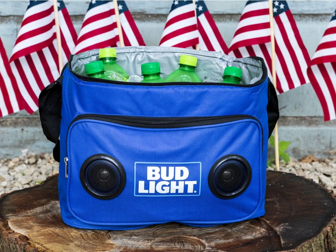 Bud Light Bluetooth Speaker Cooler Bag 7 Bud Light Bluetooth Speaker Cooler Bag - Image 5