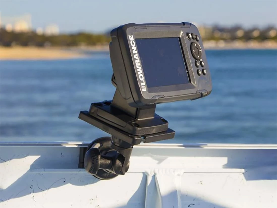 Railblaza Fish Finder Mount R - Lock S With Miniport 4 Railblaza Fish Finder Mount R - Lock S With Miniport - Image 2