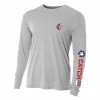 Catch Co. USA Performance Long Sleeve -Karl’s Baits Shop memorial day tshirt mockup2 copy