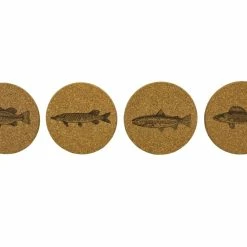 Magic Pine Outfitters Freshwater Fish Series Coasters - 4pack