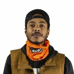 Fish On Necko - Orange/Black -Karl’s Baits Shop necko fishon orangeblack front