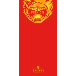 Fish On Necko - Red/Yellow -Karl’s Baits Shop necko fishon redyellow