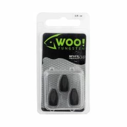 Woo! Tungsten Never Chip Series Flippin' Weights 5 Woo! Tungsten Never Chip Series Flippin' Weights -Karl’s Baits Shop neverchipflippinweight packaging