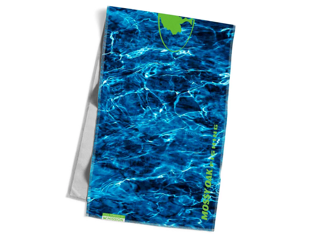Mission X Mossy Oak Cooling Towel - Agua Marlin 3 Mission X Mossy Oak Cooling Towel - Agua Marlin