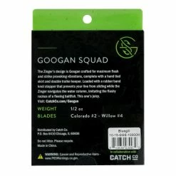 Googan Squad Zinger -Karl’s Baits Shop package back zinger