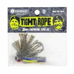 Catch Co. Tight Rope Baby Firework Super Jig -Karl’s Baits Shop packaging tightropejig front