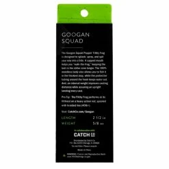 Googan Squad Poppin' Filthy Frog -Karl’s Baits Shop poppinfilthyfrog packaging back