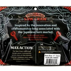 10,000 Fish Saw Craw -Karl’s Baits Shop sawcraw 10k packaging back