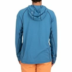 Simms Solarflex Hoody -Karl’s Baits Shop simms nightfallheather solarflexhoody back 51 10 sim 10009n