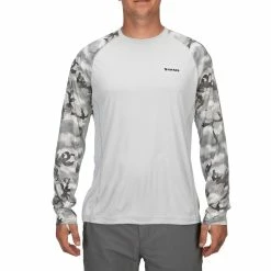 Simms Longsleeve Solarflex Prints Crewneck -Karl’s Baits Shop simms solarflex prints crewneck 51 10 sim 10002